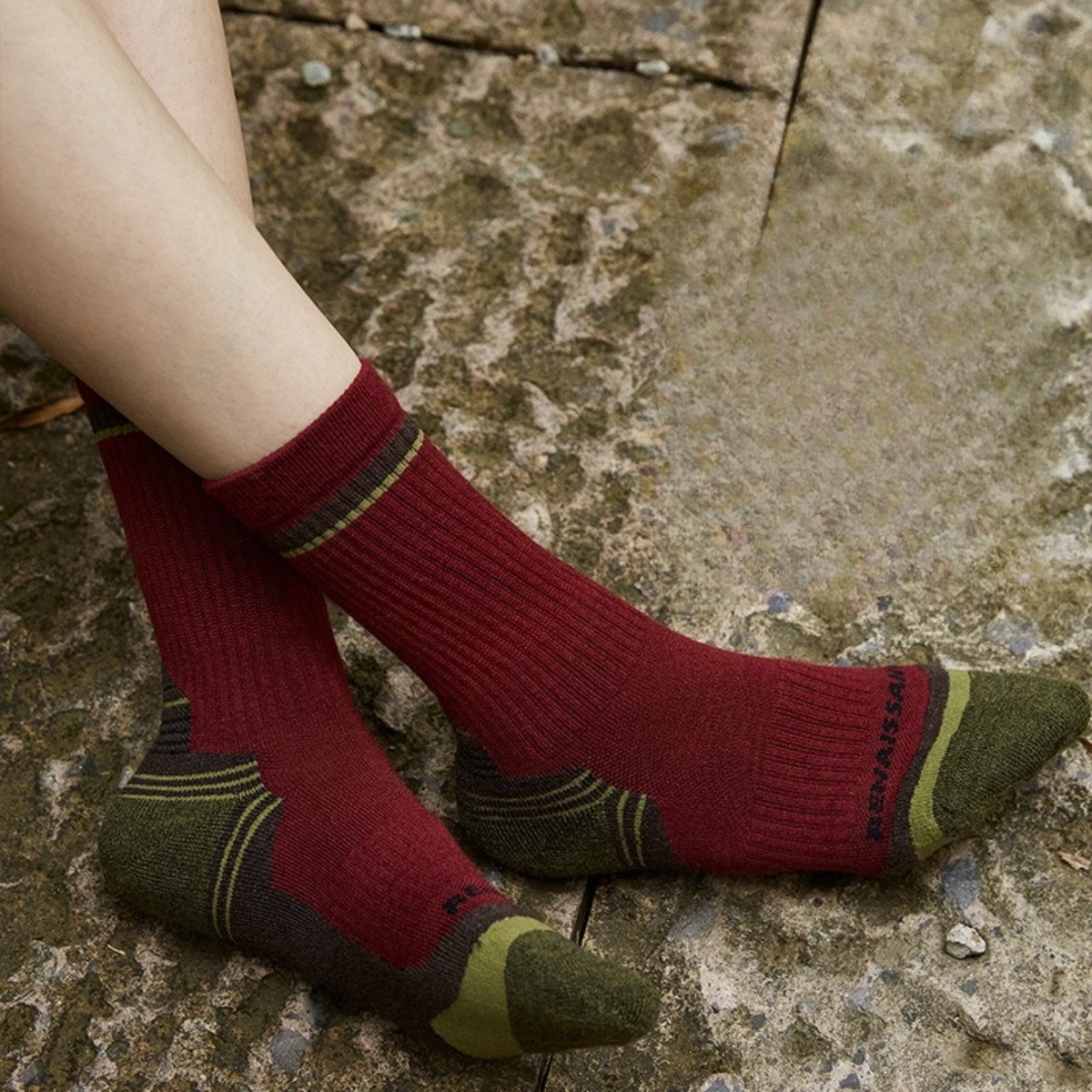 Wool Hiking Sock - Men Women Merino Wool Socks Thick