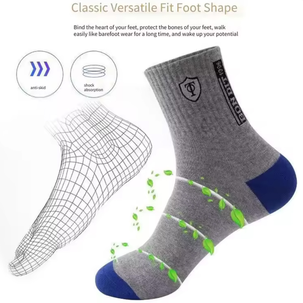 Men's 5/10-Pack Premium Therma - Cotton Crew Sock Pack review and price