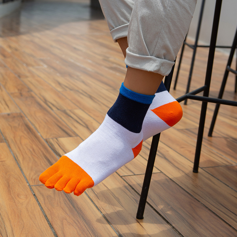 1/5 Pairs Men Five Finger Sock - Toe Sock Split review and price