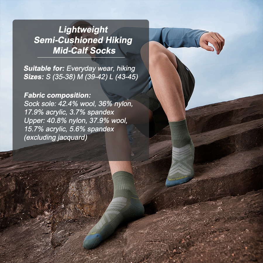 Naturehike Sport Socks Man Soc - Wool Hiking Sock review and price