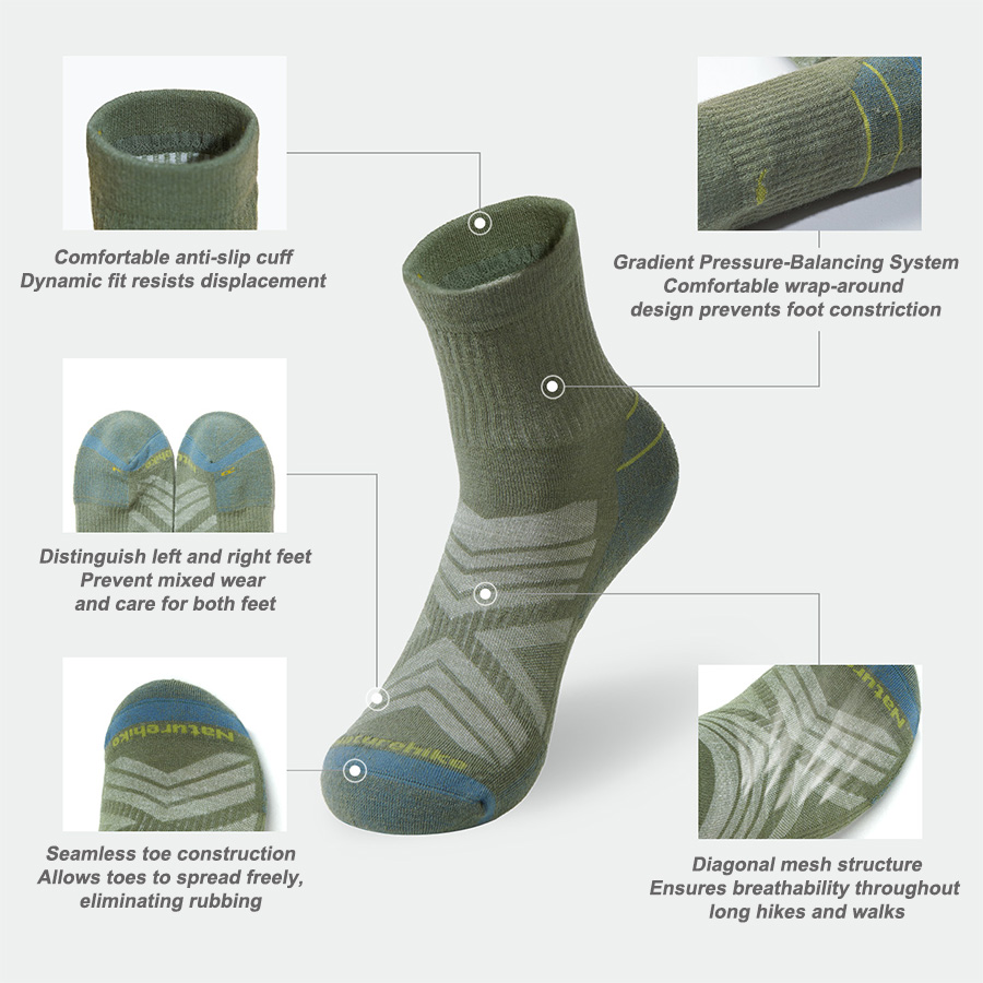 Naturehike Sport Socks Man Soc - Wool Hiking Sock review and price