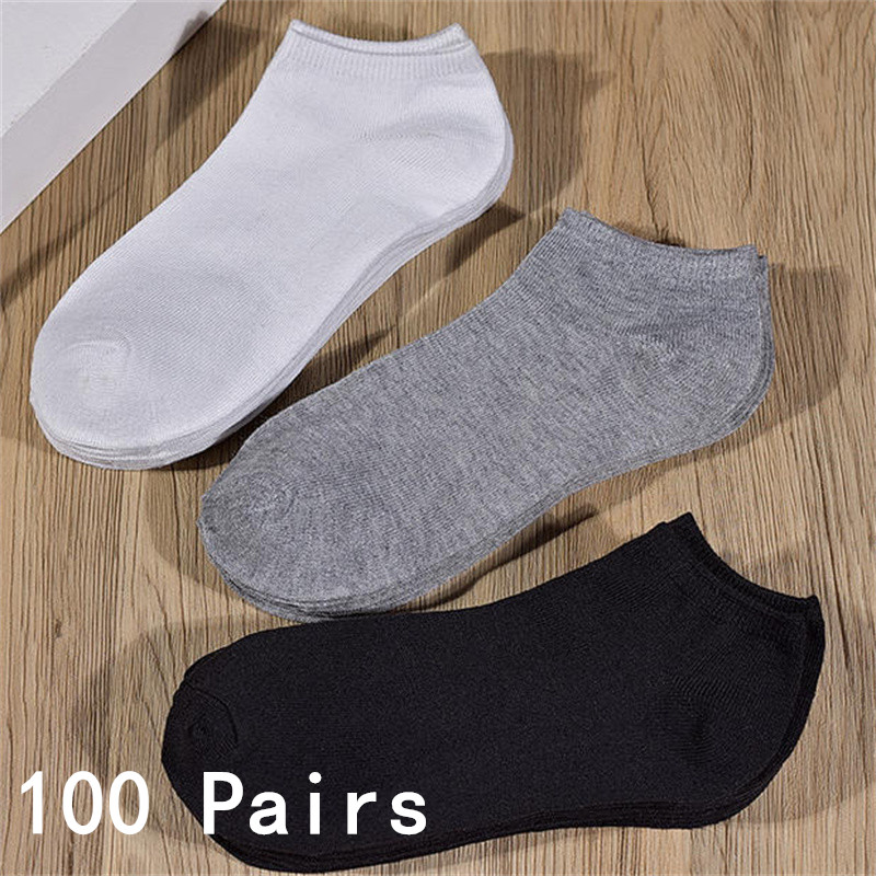 Wholesale 50/100 Pairs Invisib - Ankle Sock Low Cut review and price