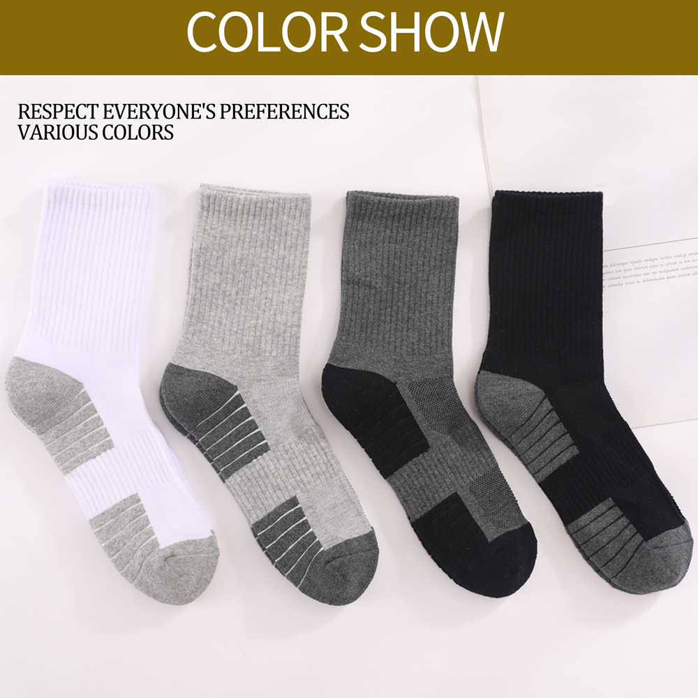 1/3/6 Pairs Thick Men Women Hi - Athletic Sock Cushion review and price