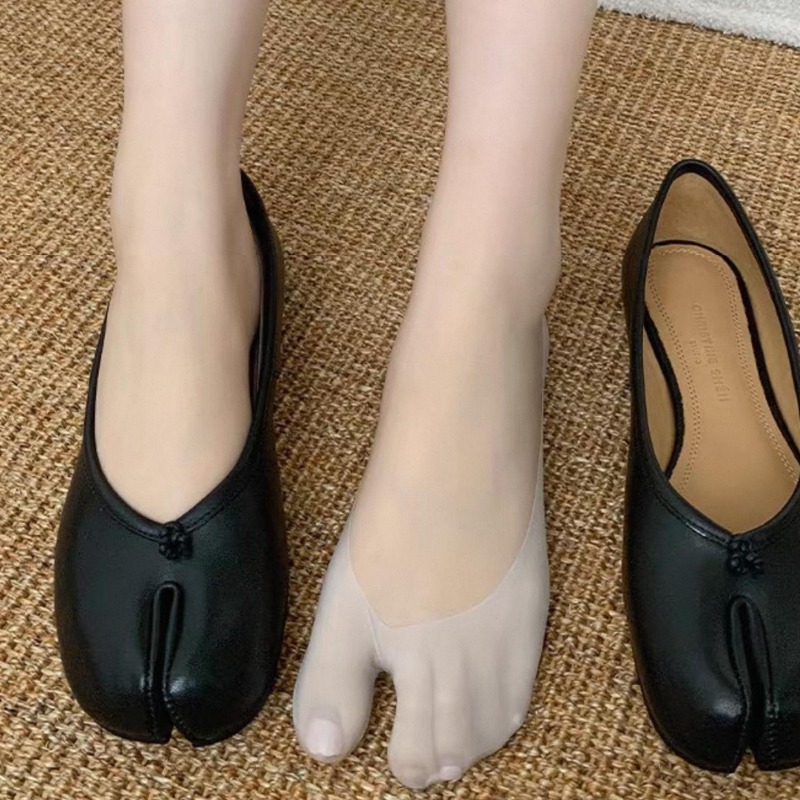 1/5pairs Women Ice Silk Tabi S - Toe Sock Split review and price